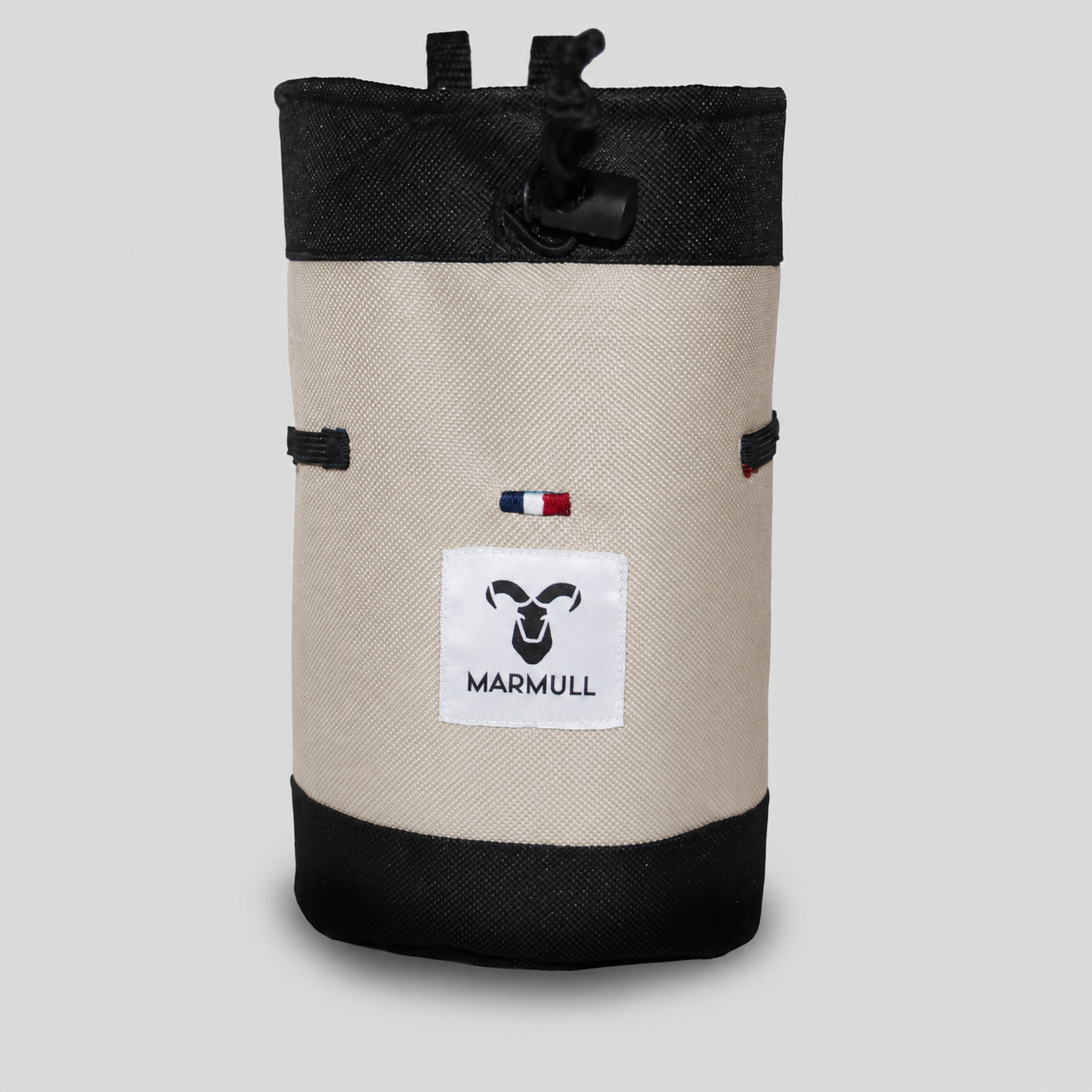 sac a magnesie escalade marmull écru avec cordon