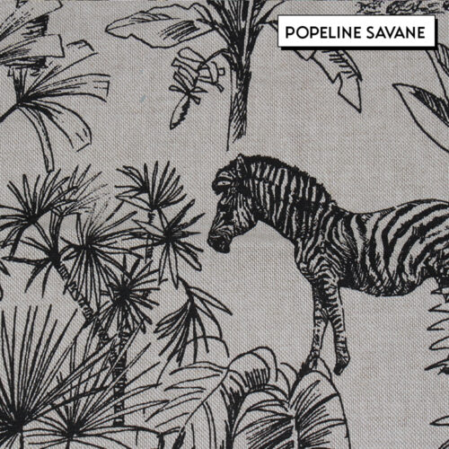 Marmull - Doublure - Popeline savane